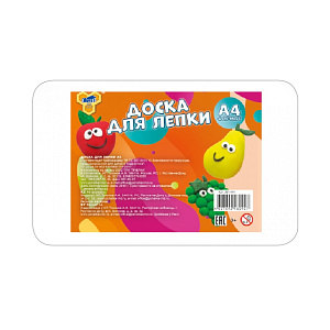 доска для лепки  а4, эконом, белая дл-411 /пчелка