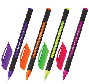 ручка масляная 0,7 extra glide soft color, линия 0,35 мм, синяя 142928 /br