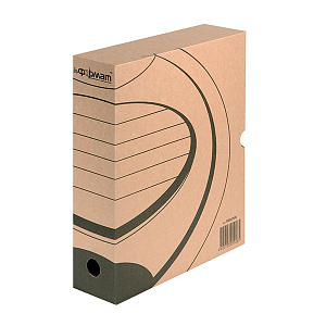 архивный короб с клапаном 75мм на 700л бурый, микрогофрокартон 203в, rb0075n, 126509 изображение архивный короб с клапаном 75мм на 700л бурый, микрогофрокартон 203в, rb0075n, 126509