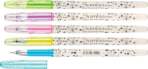 ручка масляная 0.5  samba синяя 87414 /centrum