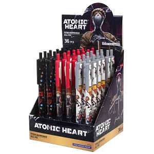 ручка 0,7 atomic heart ассорти, синяя bp_085060 /hatber изображение ручка 0,7 atomic heart ассорти, синяя bp_085060 /hatber