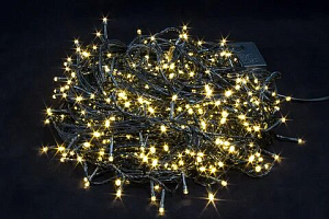 эл.гирл. 600л led уличные 60м теплыйбелый соед 	ww.01.6b.600+24v