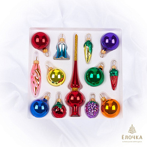 набор малышок из фигурок (12предм) с821 /елочка