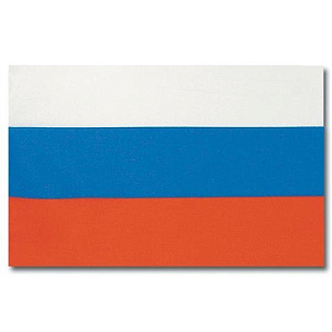 флаг  рф 40*60см, с флагштоком, р1108-11