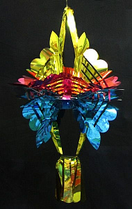 украшение фонарик 30см 066122,066531