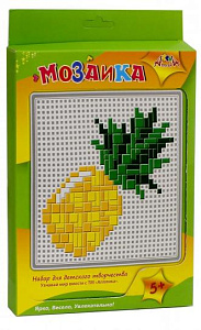 мозаика пластмассовая  а5  ананас с2429-08 /апплика
