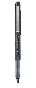 роллер uni-ball needle ub-185s, черный, 0.5 мм.