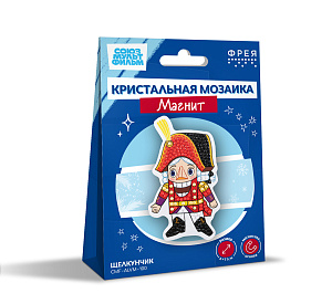 алмазная мозаика на магните 6*11см, щелкунчик cmf-alvm-100 /фрея