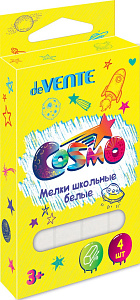набор белых мелков  4шт. cosmo, 8076201 /devente