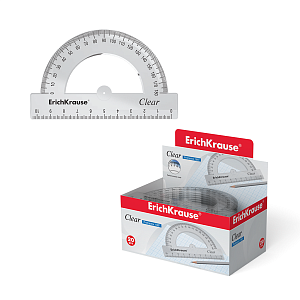 транспортир средний 10см clear 41521 49550 /ek изображение транспортир средний 10см clear 41521 49550 /ek