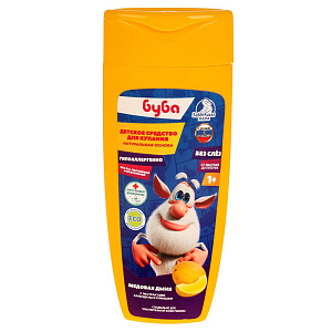 детское средство для купания буба, медовая дыня, 250мл, 63465-buba-m /заботливаямама изображение детское средство для купания буба, медовая дыня, 250мл, 63465-buba-m /заботливаямама