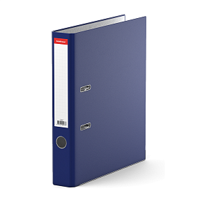 орднер 50мм с pvc, метал.окантовка, безкармана стандарт синий 273 696 /ek