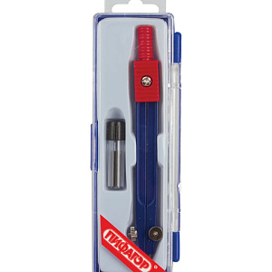 готовальня 2предмета - циркуль+ стержни пифагор пенал с подвесом, 210237 изображение готовальня 2предмета - циркуль+ стержни пифагор пенал с подвесом, 210237