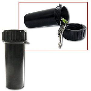 футляр для ключей пластиковый 105*40мм изображение футляр для ключей пластиковый 105*40мм