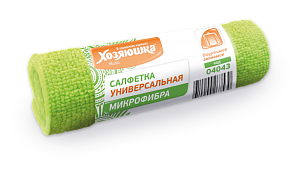 салфетка из микрофибры 30*30см универсальная 220г/м2 04043 /хозяюшка