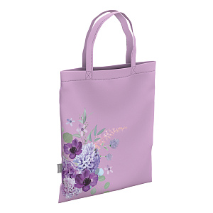 сумка-шоппер pastel bloom lilac 10л 61944 /ек