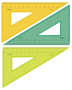 треугольник 30гр*13см прозрачный неон, тк-33 /стамм изображение треугольник 30гр*13см прозрачный неон, тк-33 /стамм