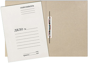 скоросшиватель белый  320г/м2,  ск36/97  /эврика