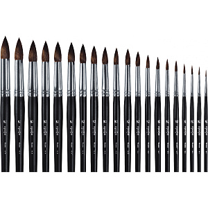 кисть живописная белка круглая № 08 /профи кисть живописная белка круглая № 08 /профи