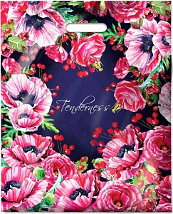 пакет 38*47 нежность, прорубной, 60мкм /инт фото