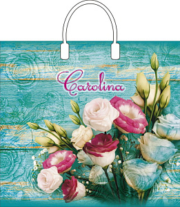 пакет 37*34 каролина с пластиковыми ручками 80мкм /инт изображение пакет 37*34 каролина с пластиковыми ручками 80мкм /инт фото