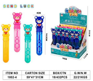 мыльные пузыри 14мл мишка, ассорти, m15074 изображение мыльные пузыри 14мл мишка, ассорти, m15074