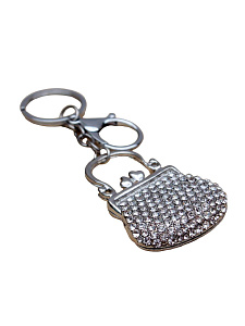 брелок со стразами сумочка 5*6см т-2445 /miland