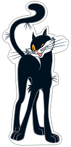 мини-плакат фигурный кот из м/ф котенок по имени гав а4 фм2-12620 /сфера изображение мини-плакат фигурный кот из м/ф котенок по имени гав а4 фм2-12620 /сфера