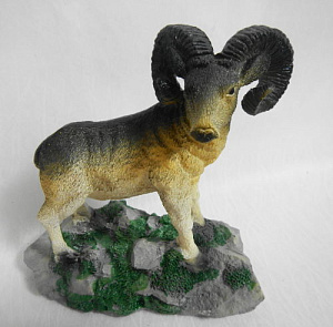 сувенир козел 6*7см полистоун, ассорти cd130307 /j.otten