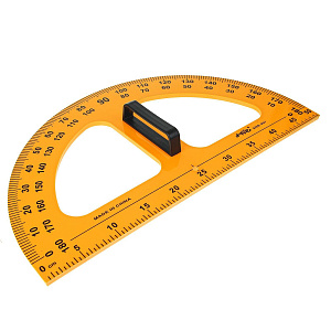 транспортир классный 50см 180гр пластиковый изображение транспортир классный 50см 180гр пластиковый