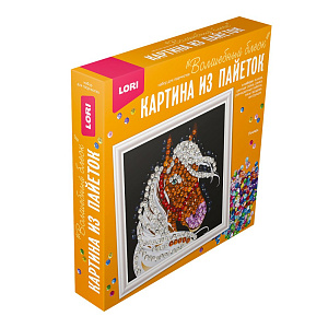 картина из пайеток с гвоздиками лошадь ап-052 /lori картина из пайеток с гвоздиками лошадь ап-052 /lori