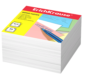 блок бумаги для заметок 90*90*50  белый 2717  /ек