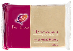 пластилин скульптурный 300г телесный 23с1482-08 /луч