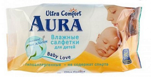салфетки влажные 120шт, family антибактериальные, с крышкой /аура