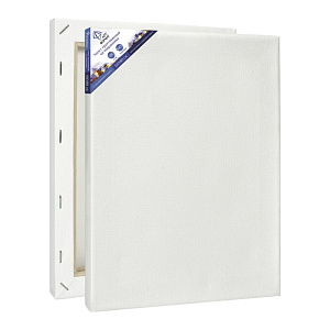 холст грунтованный 60*80см на подрамнике, хлопок 100%, 380г/м2, среднеезерно af13-081-07 /артф