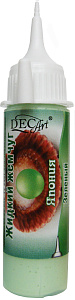 краска жидкий  жемчуг, 20мл,  япония зеленая, 64-20-008 /decart