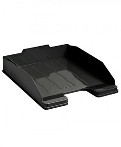 лоток горизонтальный  эксперт черный,  оф444, лтг-30566 /стамм