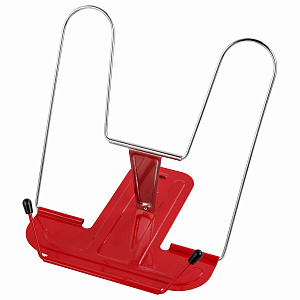 подставка для книг line+, металлическая, красная, 238070 /br изображение подставка для книг line+, металлическая, красная, 238070 /br