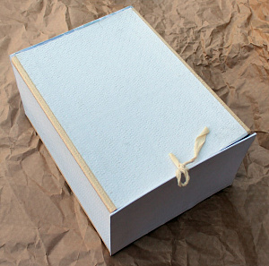 архивный короб 17*25*35см, крышка 17*25см изображение архивный короб 17*25*35см, крышка 17*25см