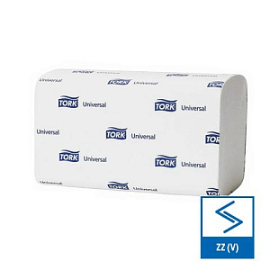 полотенца бумажные zz (v-сложение) 250л стандарт h3 /tork