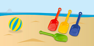 совок детский для песочницы 11 39620 /полесье